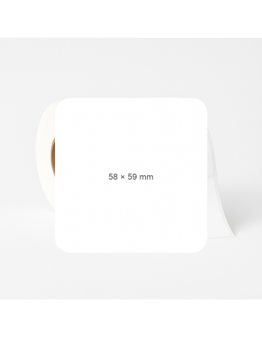 Lipnios etiketės 58x59mm Vellum (1...