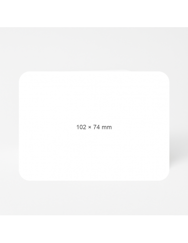 Adhesive labels 102x74mm Vellum (1...