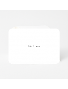 Lipnios etiketės 75x51mm....