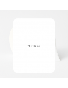 Adhesive labels 78x102mm....