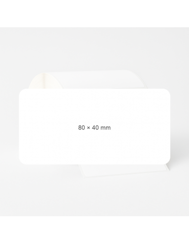 Adhesive labels 80x40mm. Thermo....