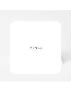 Adhesive labels 72x74mm....