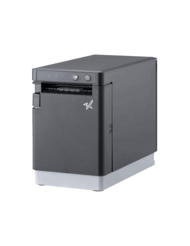 Star mC-Label2 X4, CloudPRNT, 12 dots/mm (300 dpi), cutter, linerless, USB-C, BT, Ethernet, Wi-Fi, black