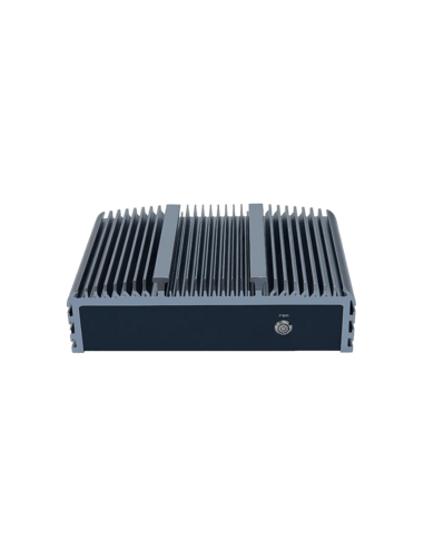 HiStone POS BOX, HK600, USB, poweredUSB, RS232, Ethernet, Intel Celeron J, SSD, grey, silver