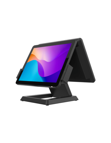 HiStone HERO II, HK578, 38.1 cm (15), USB, poweredUSB, RS232, 5.0, Ethernet, Intel Celeron J, SSD, dark grey
