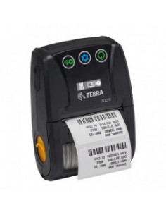Mobilūs lipdukų spausdintuvai Mobilus spausdintuvas Zebra ZQ210, 8 dots/mm (203 dpi), linerless, CPCL, USB, BT (iOS), black