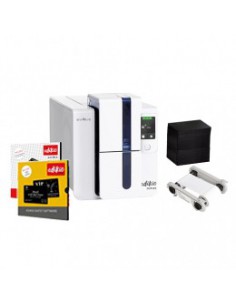 Kortelių spausdintuvai Plastikinių kortelių spausdintuvas Edikio DUPLEX Price Tag solution, dual sided, 12 dots/mm (300 dpi), US