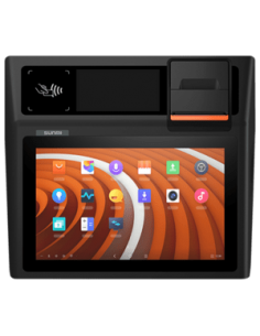 Sunmi D2 Mini, 4G, NFC, 25,7cm (10,1), CD, Android, black, orange