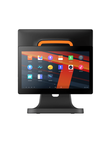 Sunmi T2s Lite, 39.6 cm (15,6''), CD, Android, black, orange