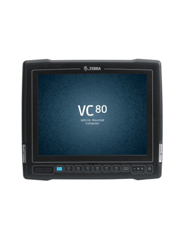 Zebra VC80X, USB, powered-USB, RS232, BT, Wi-Fi, ESD, Android