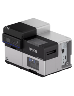 Epson ColorWorks C8000e, matte black ink, cutter, disp., USB, Ethernet, kit (USB), black, grey