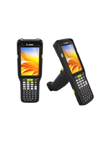 Zebra MC3450 Expanded, 2D, SE58, 10.5 cm (4), num., GPS, Gun, IST, hot-swap, USB-C, BT, Wi-Fi (Wi-Fi), 5G, NFC, Android, GMS