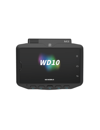 M3 Mobile WD10, 10.5 cm (4), Projected Capacitive, USB-C, BT, Wi-Fi, NFC, Android