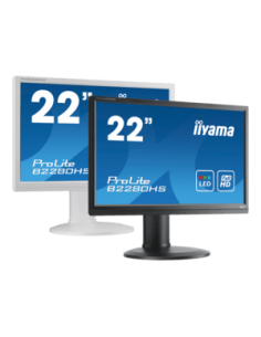 iiyama ProLite XUB2292HSU-W6, 54.6cm (21.5), Full HD, USB, kit (USB), white