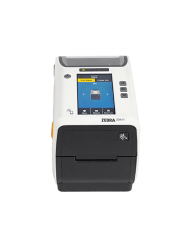 Zebra ZD611-HC, 8 dots/mm (203 dpi), disp. (colour), USB, BT (BLE), Ethernet, EPLII, ZPLII, kit (USB), white